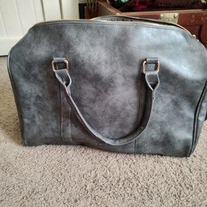 Modern  + Chic Weekender or Overnight Bag Gray